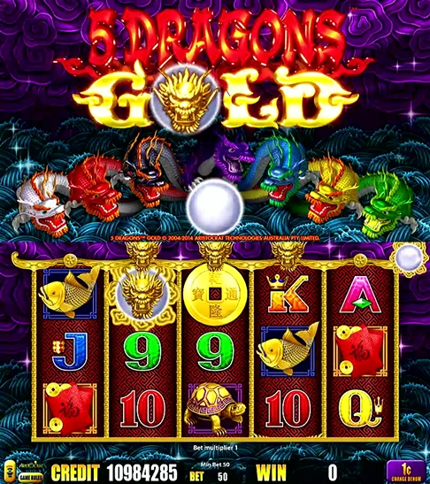 5 Dragons Gold